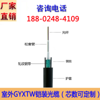 GYXTW光缆 室外单铠装光缆4芯6芯8芯12芯